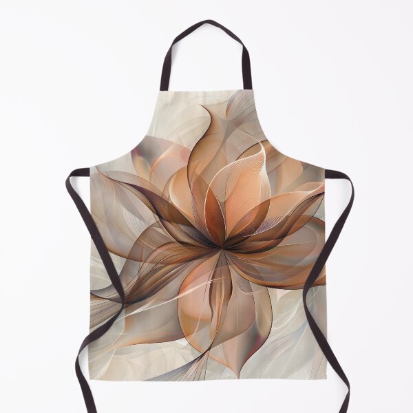 Item preview, muted earthtone lotus flower print designed and sold by dcrc.