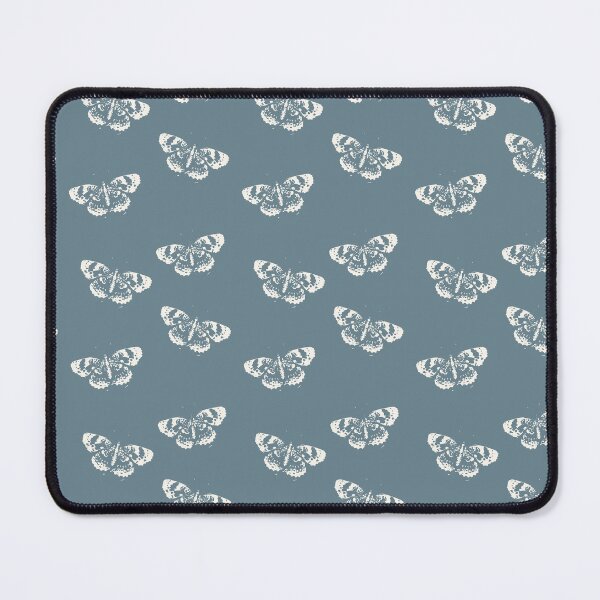 Item preview, butterfly pattern on blue designed and sold by A. Koh.