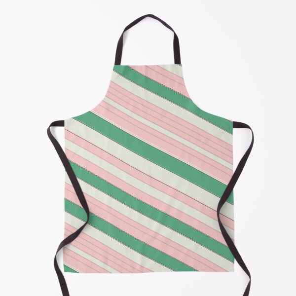 Item preview, Leisure Stripes Diagonal - Green and Pink designed and sold by SilverPegasus.