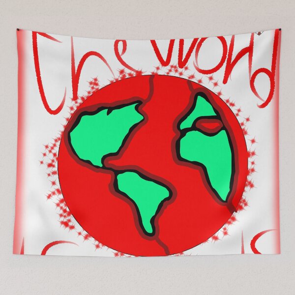 Item preview,  the world is yours designed and sold by CreepyDrawing.