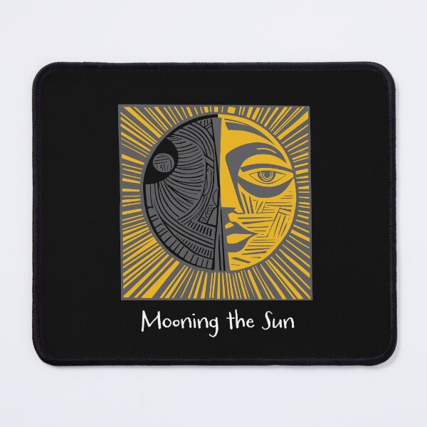 Item preview, Funny Solar Eclipse Pun Mooning the Sun designed and sold by whyitsme.