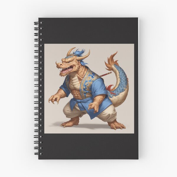 Item preview,  "Azure Dragon: Stylishly Mythical in Blue Attire" designed and sold by Motivamujer.
