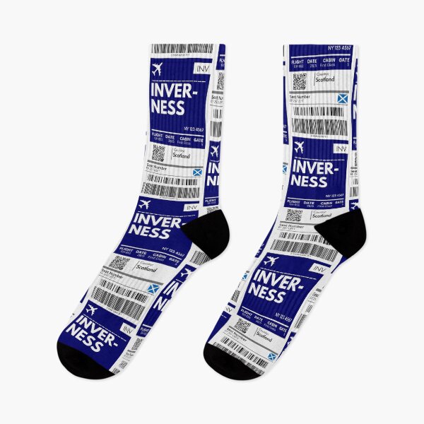 Item preview, Inverness Airplane Boarding pass designed and sold by RoamInk.