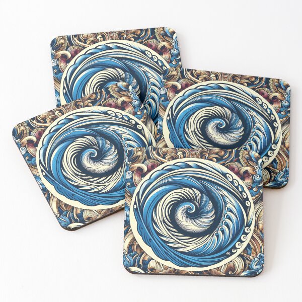 Item preview, a captivating swirl pattern designed and sold by aminz4.