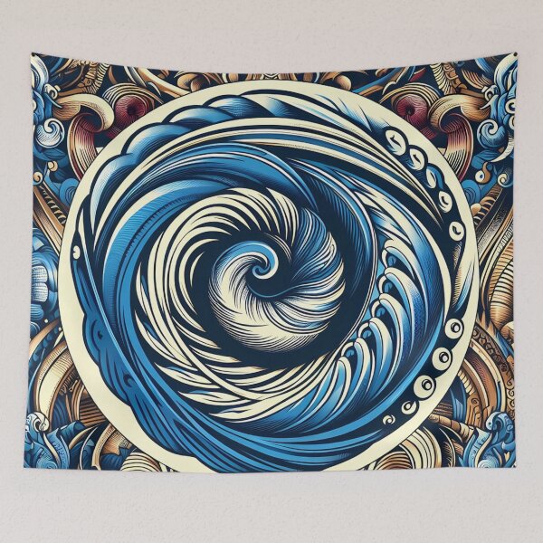 Item preview, a captivating swirl pattern designed and sold by aminz4.