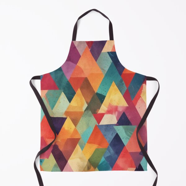 Item preview, colorful geometry triangle pattern design designed and sold by Anshu3813.