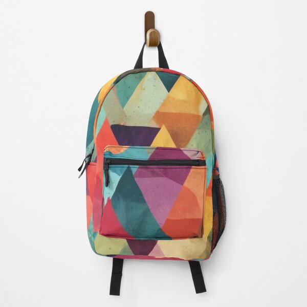 Item preview, colorful geometry triangle pattern design designed and sold by Anshu3813.