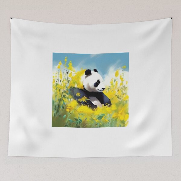 Item preview, Giant panda in spring designed and sold by cleecl.