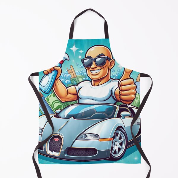 Item preview, Mr.clean in a cash money Bugatti Fan ART ai drawn designed and sold by SaraDatCool.