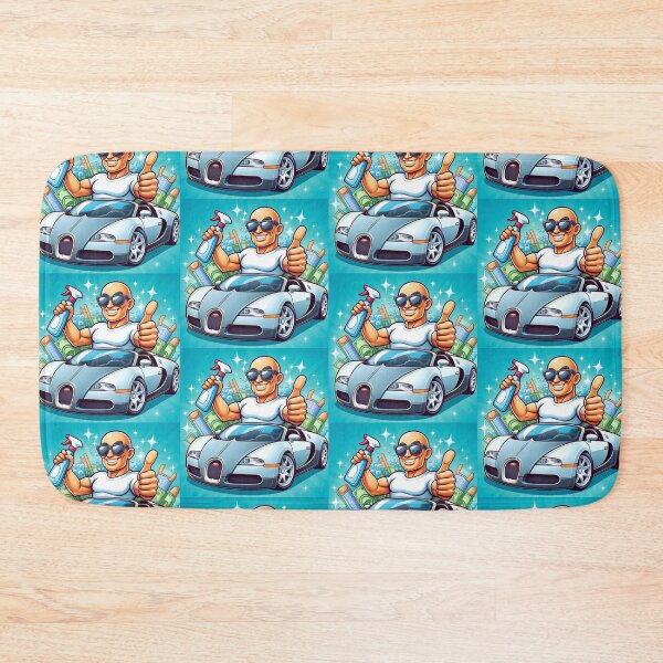 Item preview, Mr.clean in a cash money Bugatti Fan ART ai drawn designed and sold by SaraDatCool.