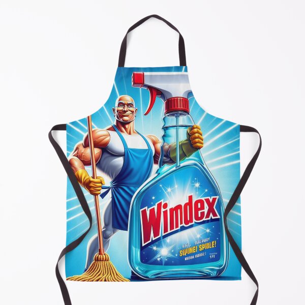 Item preview, Nothing Like Mr.Clean holding some Wimdex Fan ART LIGHT BLUE designed and sold by SaraDatCool.