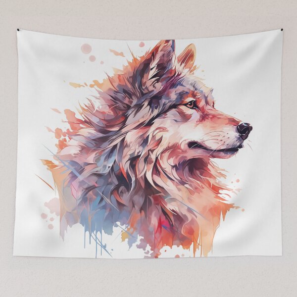 Item preview, wolf head designed and sold by maniabx.