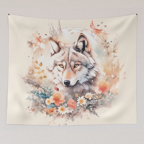 Item preview, wolf head designed and sold by maniabx.