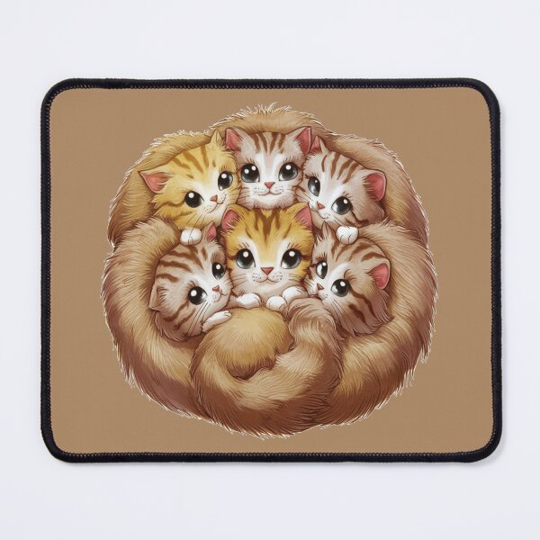 Item preview, Group of Cute Cats designed and sold by nimmitrends.