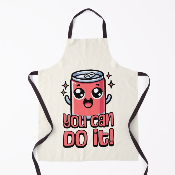 Item preview, You Can Do It! Cute Soda Can Pun designed and sold by PMCreative.