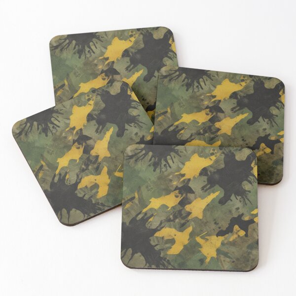 Item preview, colorful green geometry camouflage pattern design designed and sold by Anshu3813.