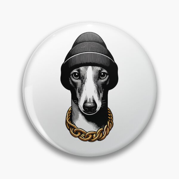 Item preview, Greyhound dog cool gold chain gift designed and sold by Pineapple-Tree.