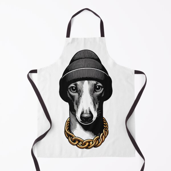 Item preview, Greyhound dog cool gold chain gift designed and sold by Pineapple-Tree.