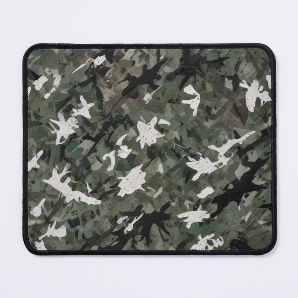 Item preview, colorful green geometry camouflage pattern design designed and sold by Anshu3813.