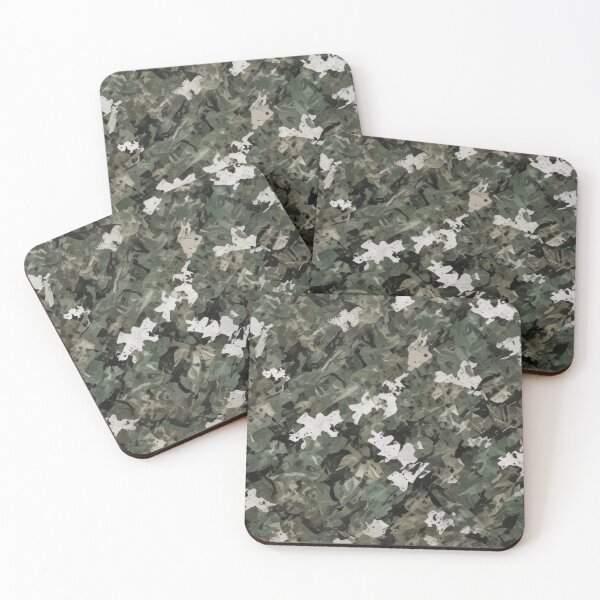 Item preview, colorful green geometry camouflage pattern design designed and sold by Anshu3813.