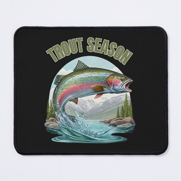 Item preview, Colorful Mountain Stream Trout Season designed and sold by AlienOccupation.