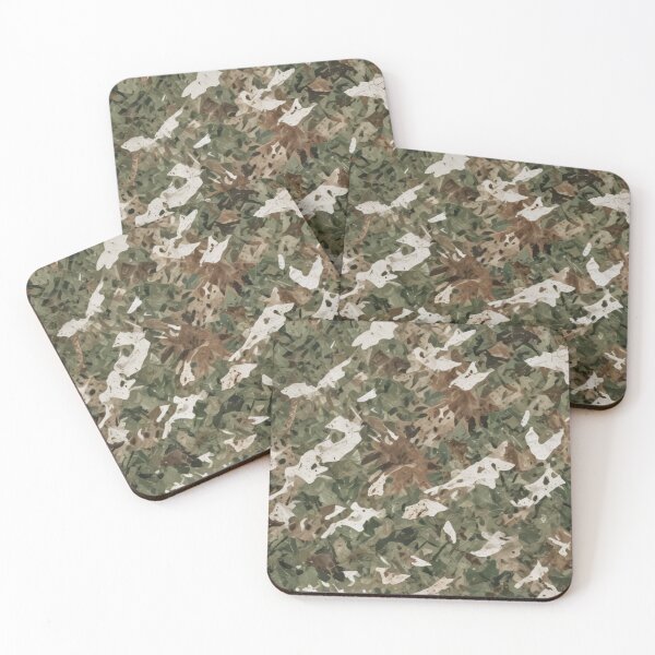 Item preview, colorful green geometry camouflage pattern design designed and sold by Anshu3813.