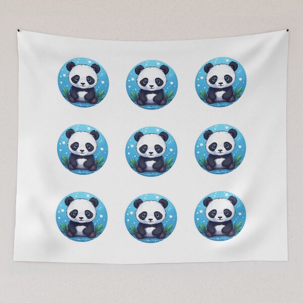 Item preview, Panda Pack - Panda Stickerpack designed and sold by Silviajones.