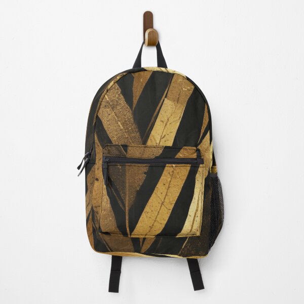 Item preview, beautiful black gold leaf pattern design designed and sold by Anshu3813.
