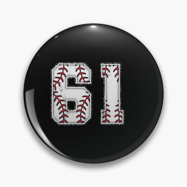 Item preview, baseball number 61 designed and sold by creativechaster.