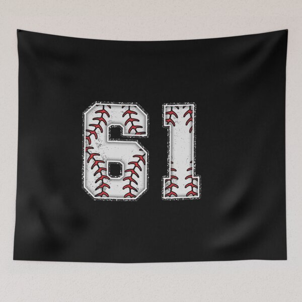Item preview, baseball number 61 designed and sold by creativechaster.