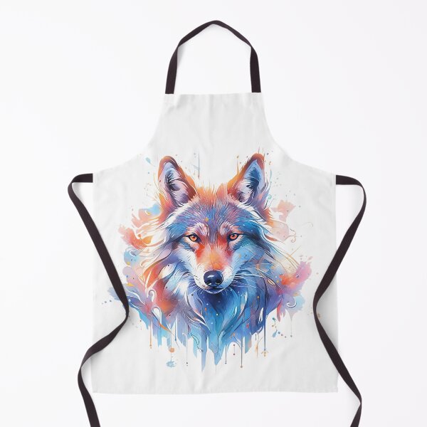 Item preview, wolf face designed and sold by maniabx.