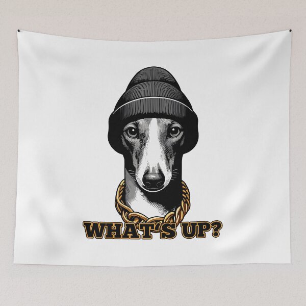 Item preview, Greyhound What's up? Dog Gift designed and sold by Pineapple-Tree.