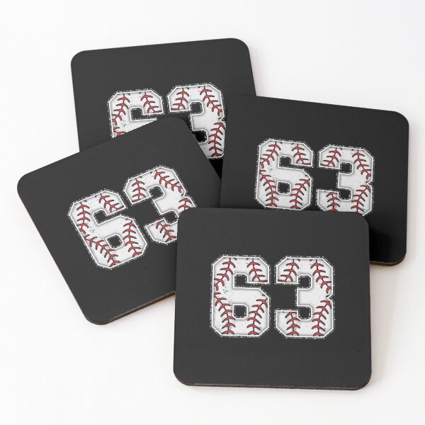 Item preview, baseball number 63 designed and sold by creativechaster.