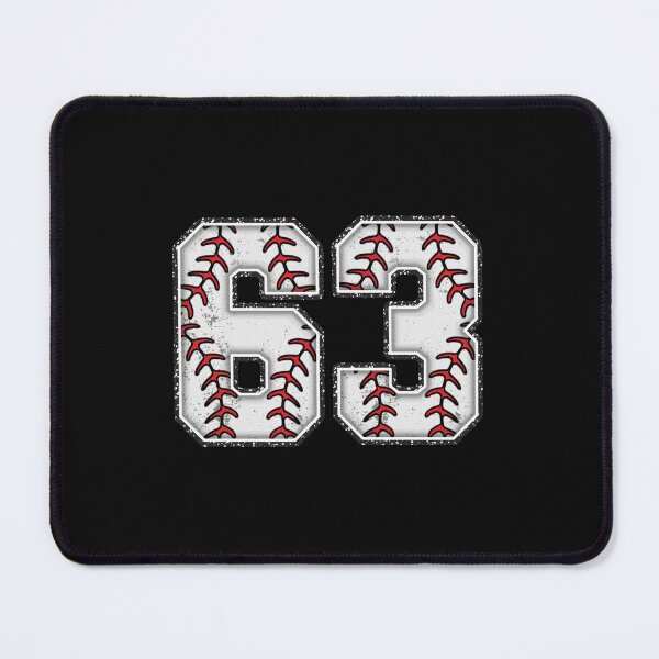 Item preview, baseball number 63 designed and sold by creativechaster.