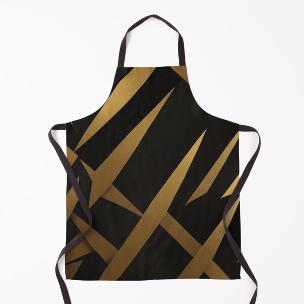 Item preview, beautiful black gold leaf pattern design designed and sold by Anshu3813.