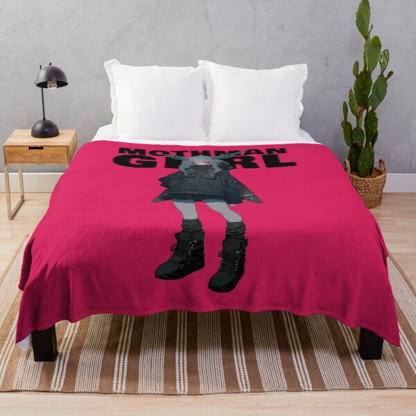 Item preview, Mothman Girl Anime Monster designed and sold by Silurostudio.