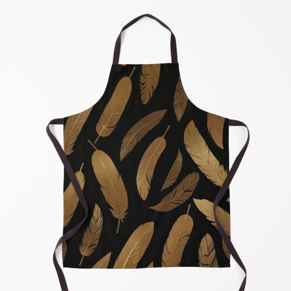 Item preview, beautiful black gold leaf pattern design designed and sold by Anshu3813.