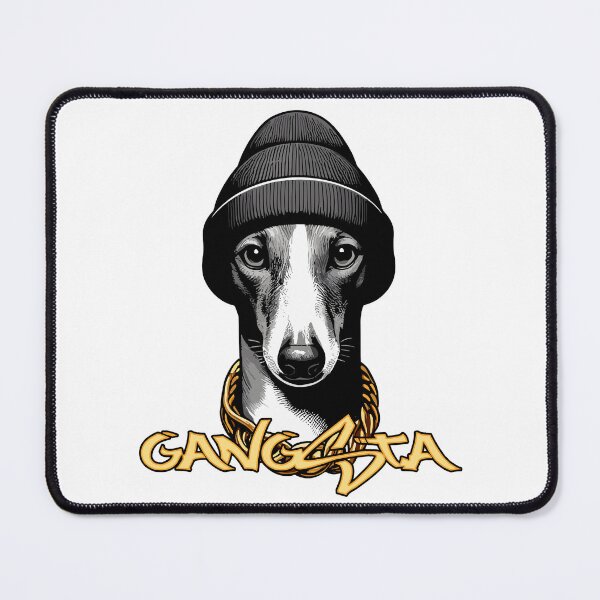 Item preview, Greyhound Gangsta Dog Gift designed and sold by Pineapple-Tree.
