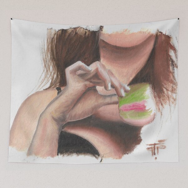 Item preview, Woman eating fruit designed and sold by Tereza Pilar  Art.