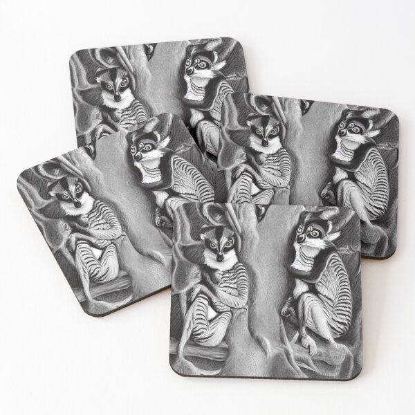 Item preview, Zebra Lemurs designed and sold by George Hutton Hunter.