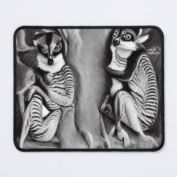 Item preview, Zebra Lemurs designed and sold by George Hutton Hunter.