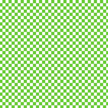 Artwork thumbnail, Green checker pattern by The Creep factory