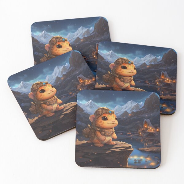 Item preview, Wise Amphibian Guides Kitten on Hike Through Winter Wonderland designed and sold by Shirtastically.