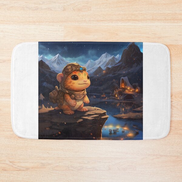 Item preview, Wise Amphibian Guides Kitten on Hike Through Winter Wonderland designed and sold by Shirtastically.