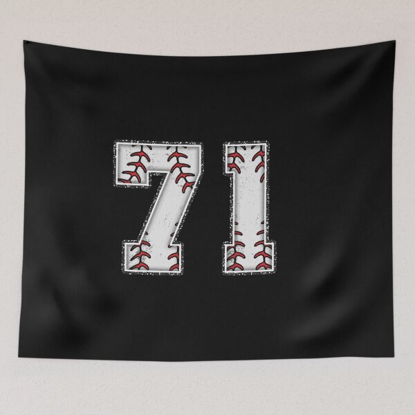 Item preview, baseball number 71 designed and sold by creativechaster.