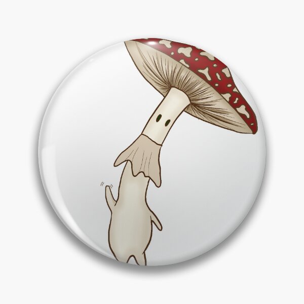 Item preview, waving mushroom man designed and sold by ellieheath17.
