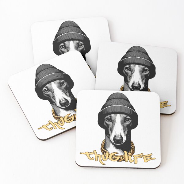 Item preview, Greyhound Thug Life Gangster Life Gift designed and sold by Pineapple-Tree.