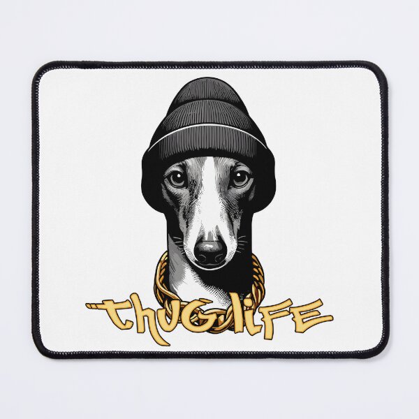 Item preview, Greyhound Thug Life Gangster Life Gift designed and sold by Pineapple-Tree.