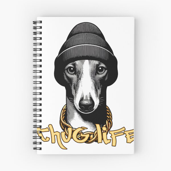 Item preview, Greyhound Thug Life Gangster Life Gift designed and sold by Pineapple-Tree.