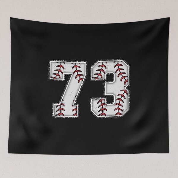 Item preview, baseball number 73 designed and sold by creativechaster.
